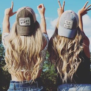 Suzi Marie Designs Red-Orange Thankful Trucker Hat